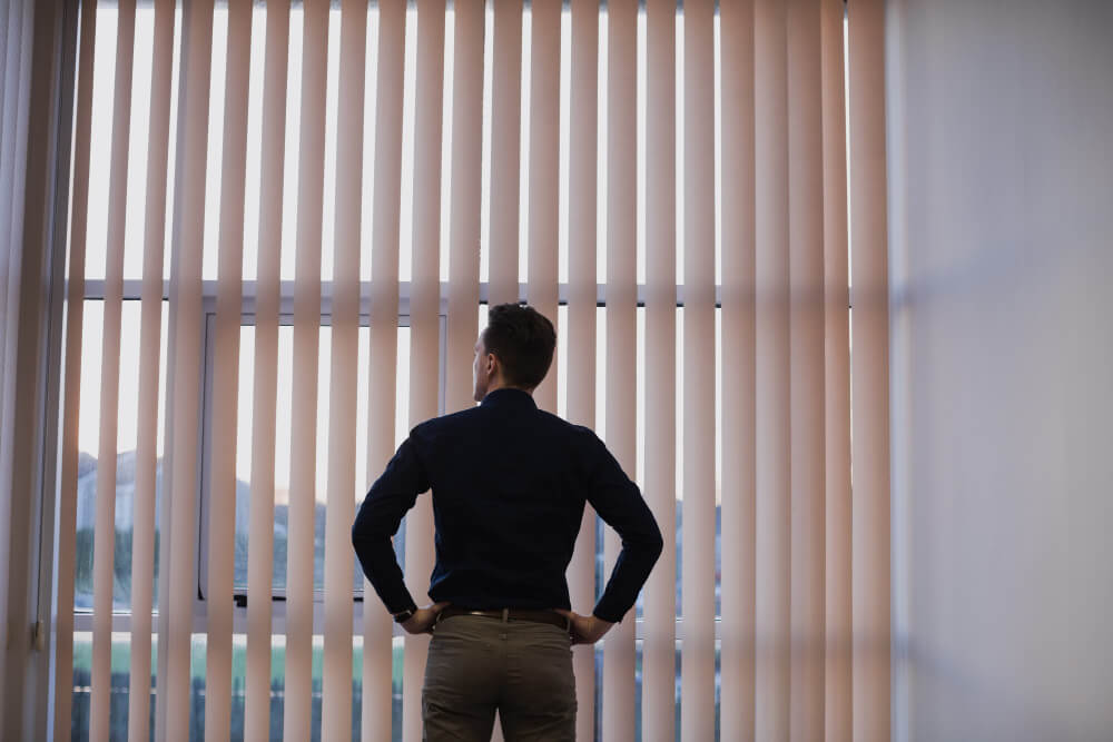 cortinas de lamas verticales